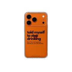 iPhone case ALCOHOLIC