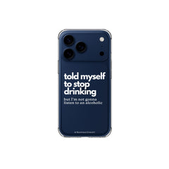 iPhone case ALCOHOLIC