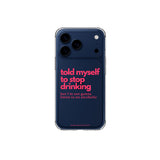 iPhone case ALCOHOLIC