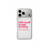 iPhone case ALCOHOLIC