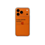 iPhone case COMMON SENSE