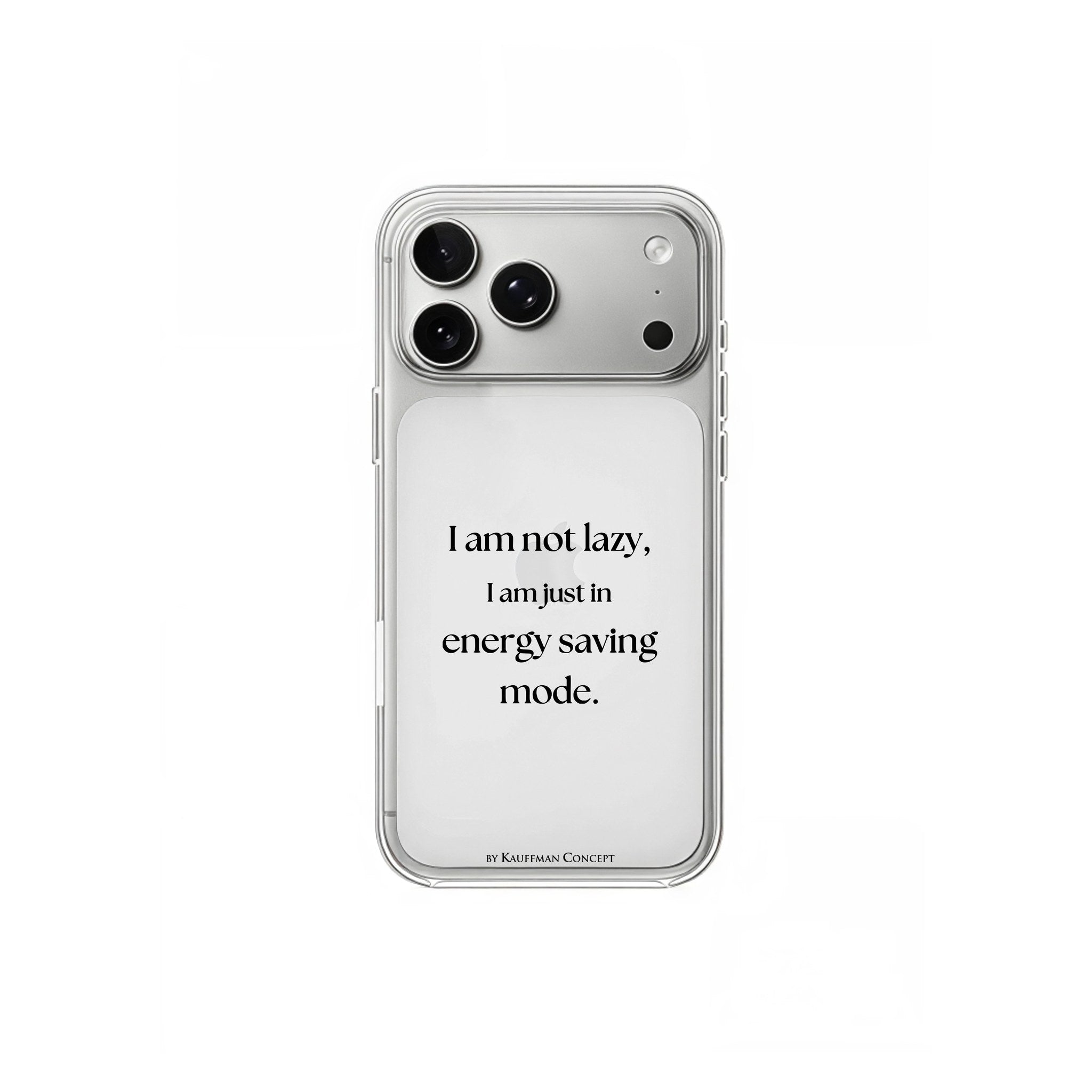 iPhone case ENERGY SAVING MODE EDITION