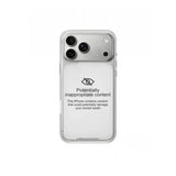 iPhone case Inappropriate Content