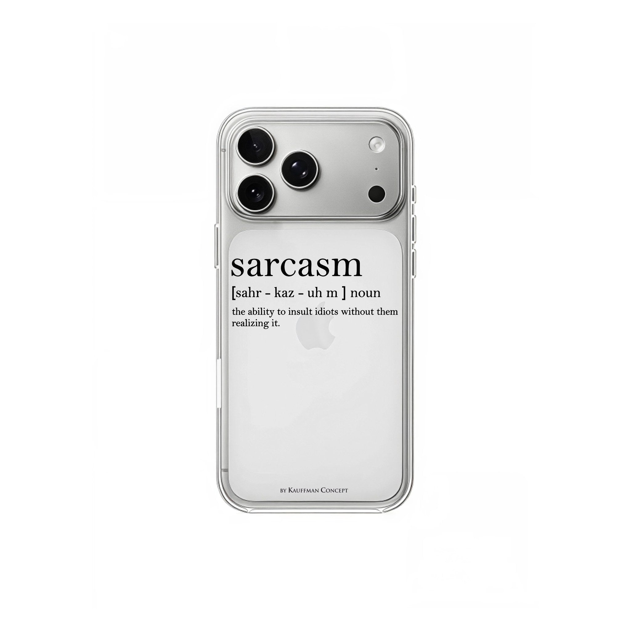 iPhone case SARCASM