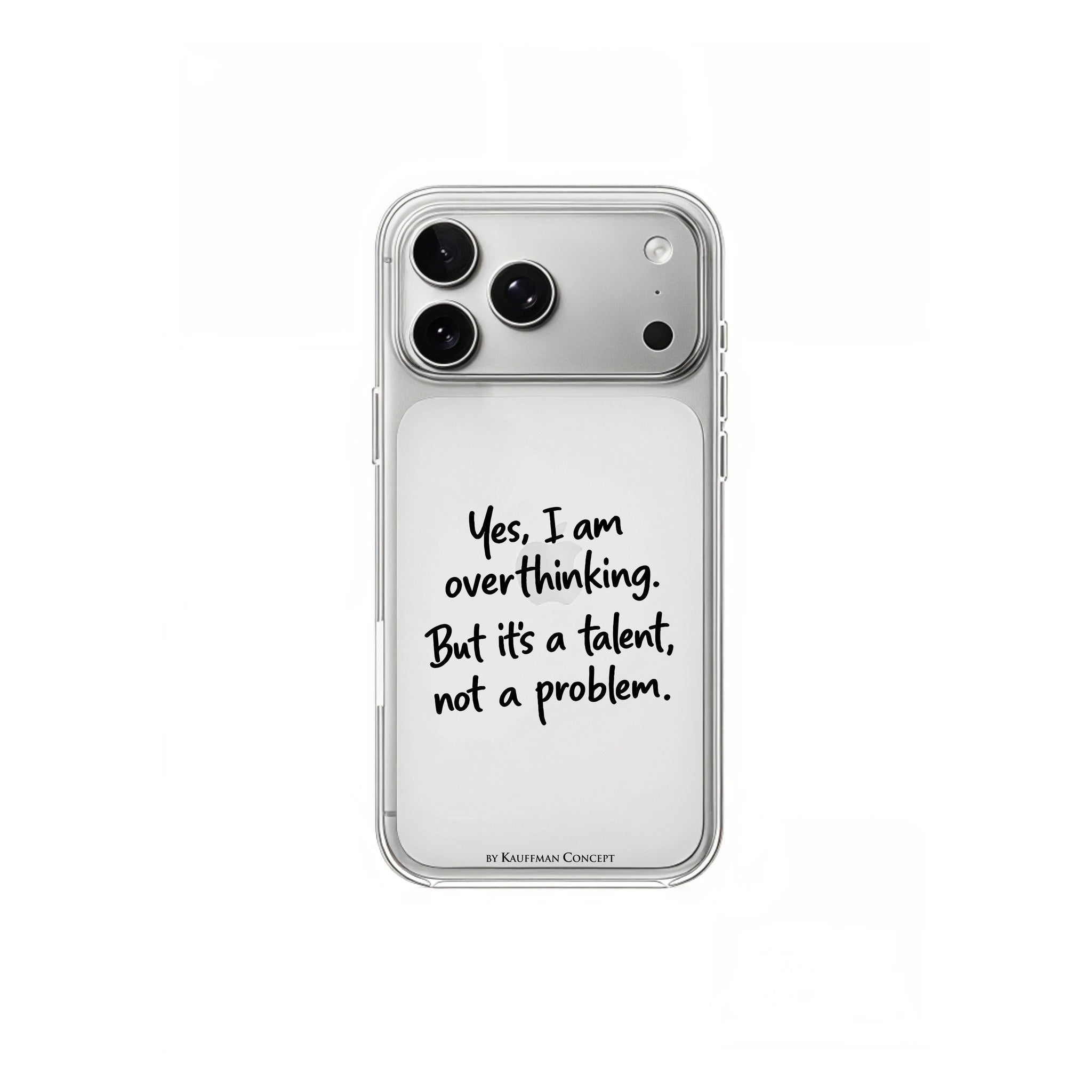 iPhone case TALENT OF OVERTHINKING
