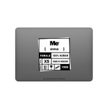 MacBook&nbsp;Case Lable&nbsp;Me