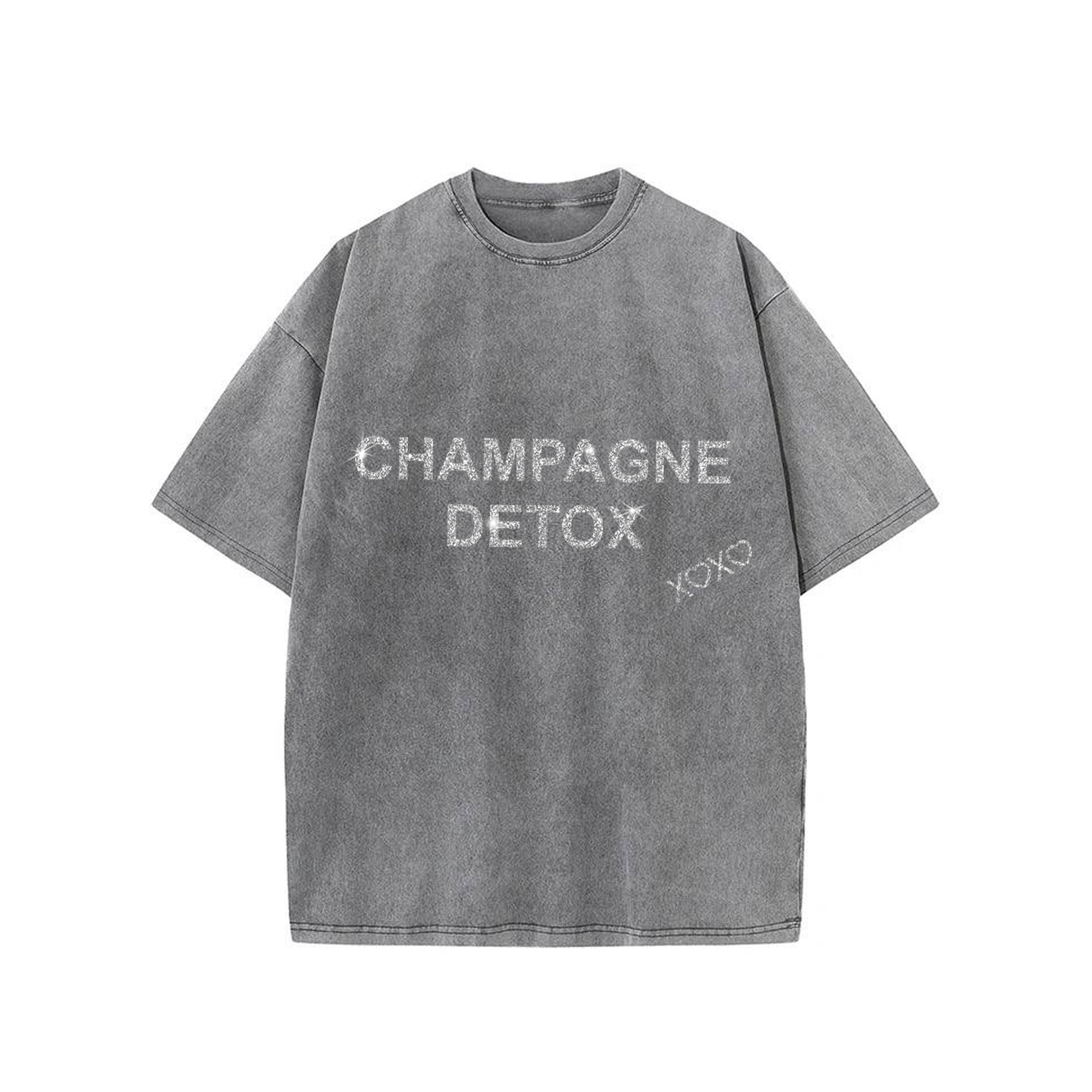 Champagne Detox Crystal T-Shirt product image