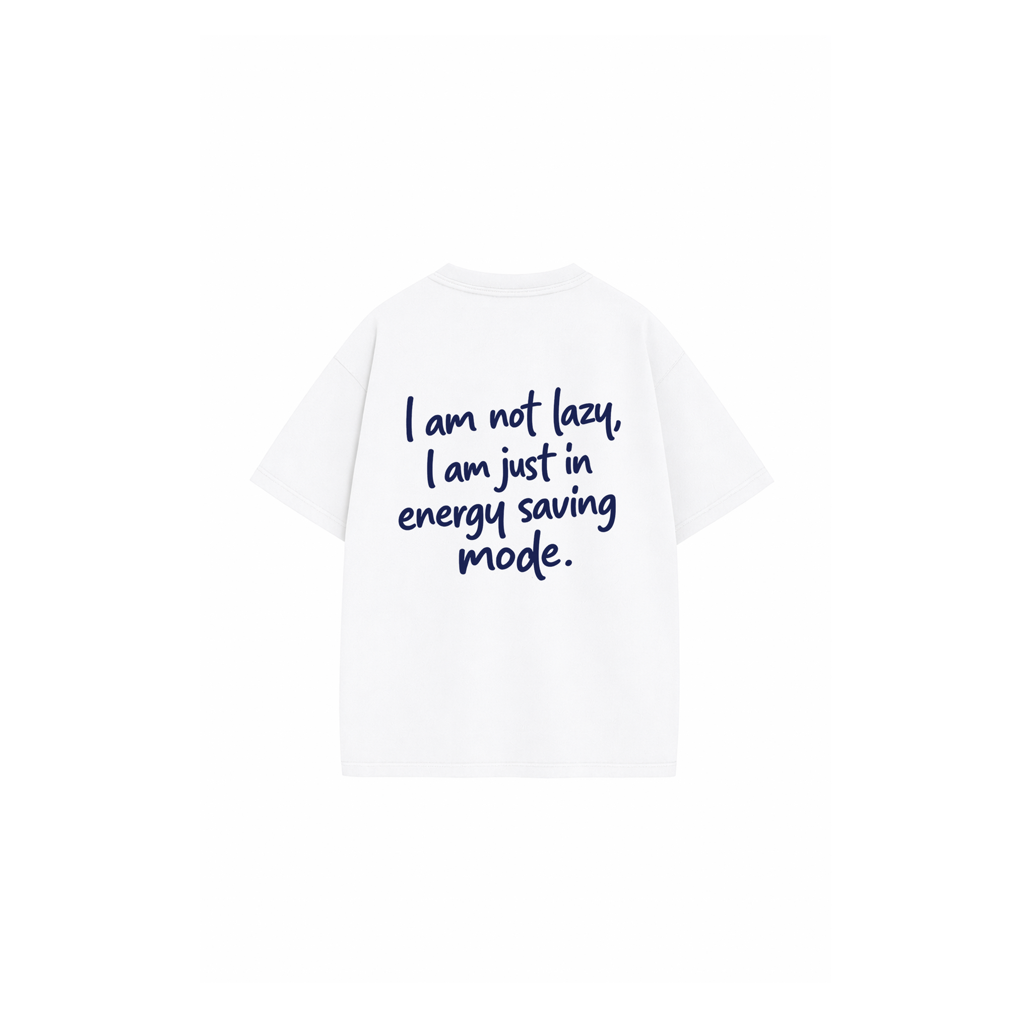 T-Shirt - ENERGY SAVING MODE White