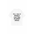 T-Shirt - EXPERT ADVICE White