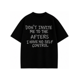 No Afters Crystal T-Shirt back