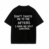 NO AFTERS