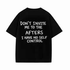NO AFTERS